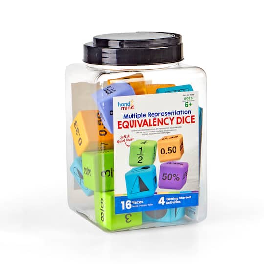 Hand2mind® Multiple Representation Equivalency Dice